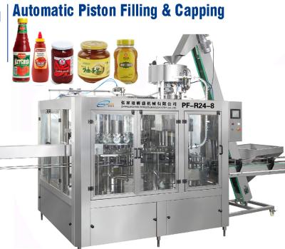 China 18000bph Hot Sauce Filling Machine tomato paste filling machine tomato paste filling equipment for sale
