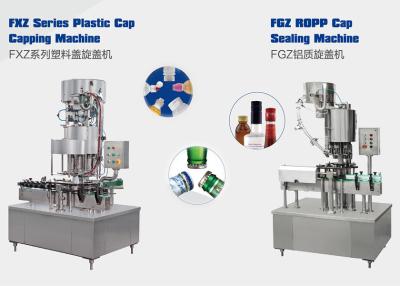 China 3200BPH 2000ml Automatic Bottle Capping Machine lid sealing machine for sale