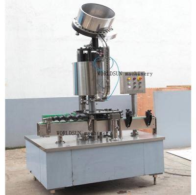China SS304 500ml Automatic Capping Machine For Glass Bottle high speed ce for sale