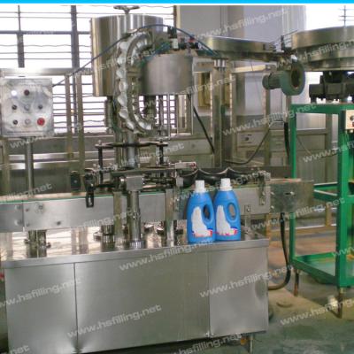 China CNC que capsula la máquina de rellenar detergente del lavaplatos químico de la máquina de rellenar en venta