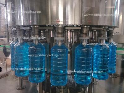 China SS316 Chemical Liquid Bottle Filling Capping Machine PLC control for sale
