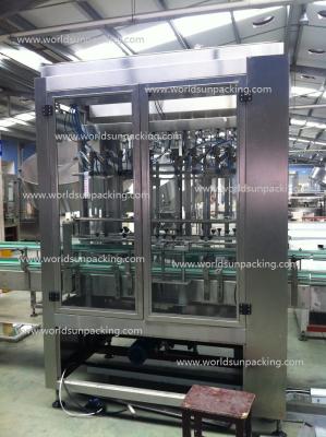 China Windshield Cleaner Bottle Filling Capping Machine 500ml for sale