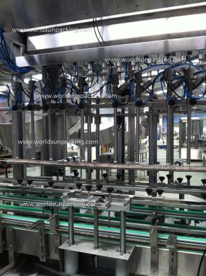 Chine Machine de capsulage de remplissage de bouteilles de la machine de remplissage d'huile de moteur SS316 5L à vendre