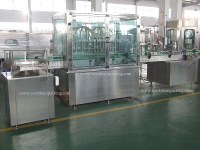 China SS304 Automatic Drink Bottle Alcohol Filling Machine 3kw 20000 Bottles/H for sale