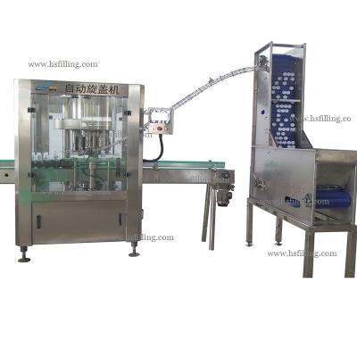 China Automatic Rotary Glass Jar Cap Crimping Machine 6000BPH for sale
