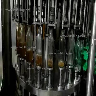 China Automatic Glass Bottle Hot Filling Machine ROPP Cap Capping Machine Stainless Steel CE for sale