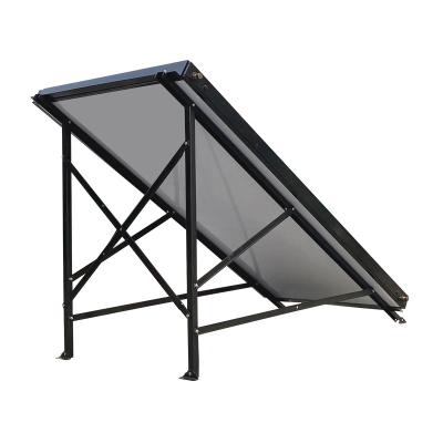 China 2000x1000mm High Performance Engineering Flat Plate Solar Collector With Blue Film for sale