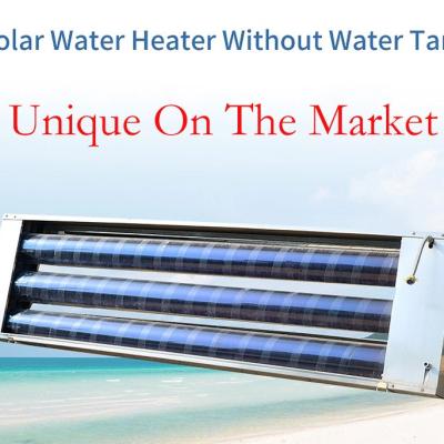 China Coletor de tubos de evacuação aquecedor de água solar sem reservatório economia de energia à venda