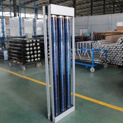 China High Efficient Pressurized System evacuated tube Tankless Solar Water Heater All Weather Hot Water Supply for sale