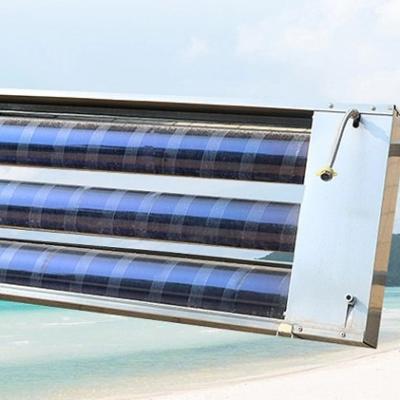 China Caldeira de água solar sem reservatório integrado SS Colector de tubos de evacuação solar à venda