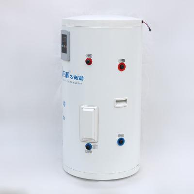中国 バルコニー設置 120L エナメル水タンク 太陽熱貯蔵 水タンク 銅コイル熱交換器 販売のため