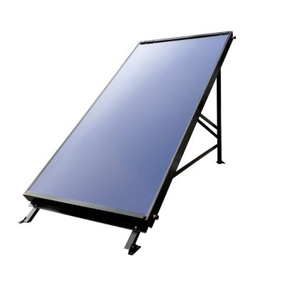 China 2mx1m  Glazing Cover Blue Film Flat Plate Solar Thermal Collector For Solar-Powered Domestic Hot Water Systems en venta
