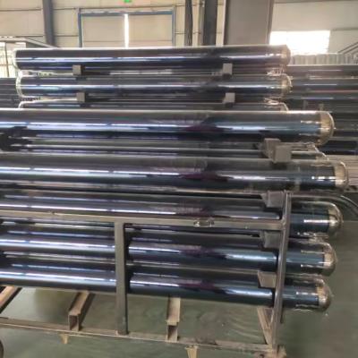 China Tres objetivos tubo de vacío térmico solar de 3,0 mm de espesor de vidrio borosilicato 3,3 material en venta