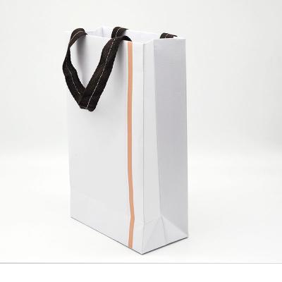 China Art Paper Printing Paper Jewelry Flat Cotton Handbag for sale