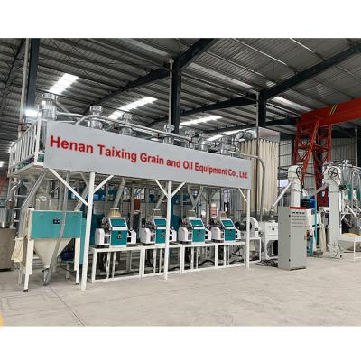 China Small scale corn flour milling machine powder making machine rolling mill for maize for sale
