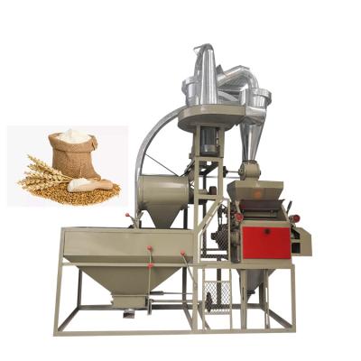 China Mini wheat flour mill plant 5tpd wheat flour milling machine farm factory for sale