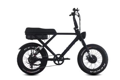China ( OEM Factory ) 45KM/H Fat Tyre Electric Bikes , 1000W/1500W Full Suspension Fat Tire Ebike for sale