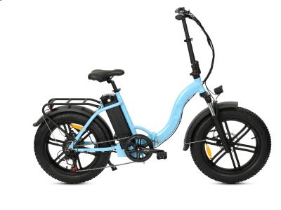 China 28km/H Lightweight Electric Folding Bike With 48V 13Ah Lithium Battery for sale
