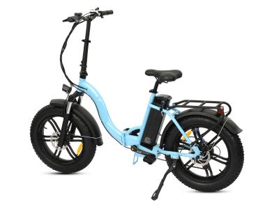 Κίνα Κράμα αλουμινίου 6061 πτυσσόμενο ηλεκτρικό ποδήλατο με τη μηχανή 48V 500W Bafang προς πώληση