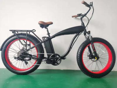 Cina mountain bike grasso elettrico della gomma E del mountain bike 26inch di aiuto di 500W 750w in vendita
