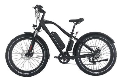 China Fat Tire Electric Assist Mountain Bike 26inch 48V 500W With Hydraulic Brake for sale
