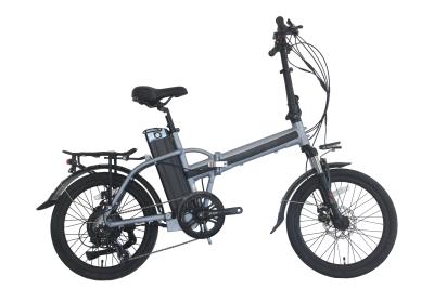 China 6061 Aluminum Folding Electric Bike , 4-6 hours Charging E City Bikes for sale