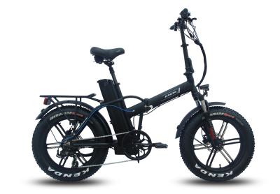 China XNT Electric Folding Bike 20 Inch Wheels Aluminum Alloy Frame for sale