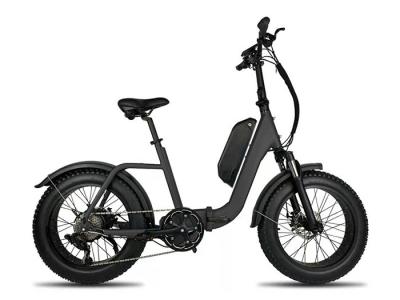 China bicicleta de dobramento elétrica de pouco peso 32-45KM/H da liga de alumínio de 48V 500W/750W à venda