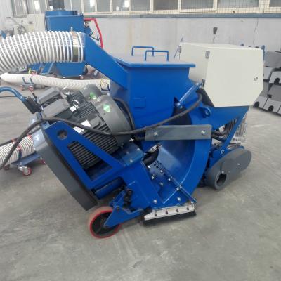 China Manageable Control Floor Shot Blasting Equipment With Integrated Brake for sale