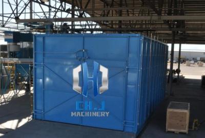 China Shipping Container Sandblast Room With Compressed Air Blasting Technology for sale