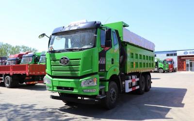 China 1800rpm FAW Jiefang J6P Used Tipper Dumper Trucks State VI for sale