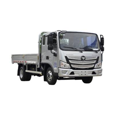 China Foton Omak S1 160HP 4.17M Single Row Palletized Light Cargo Truck Cargo Box Truck for sale
