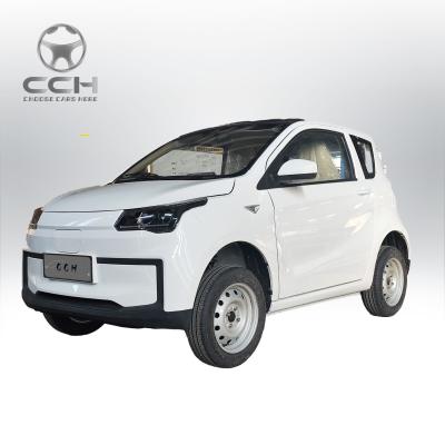 China 2024 CCH Solar-Powered Electric Mini Car with RHD Driver's Position and Compact Size for sale