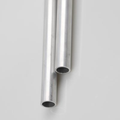 China 3003 Aluminum Alloy Pipe H14 Corrosion-resistant Silver Outside Diameter 9.55mm for sale
