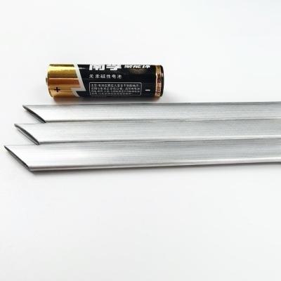 China 1.5 mm espesor de pared tubo plano de aluminio para soplador de aire caliente y aire acondicionado envasado en venta