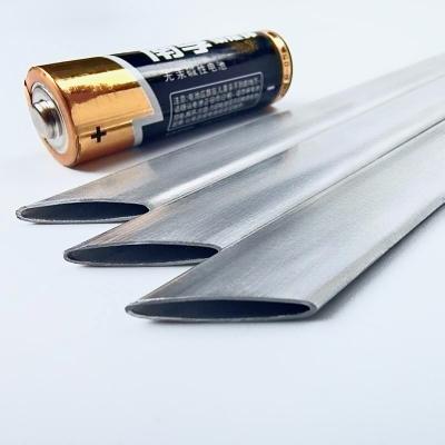 China Tubos de alumínio planos e retos de tamanho fixo, com capacidade de revestimento e de acendimento à venda
