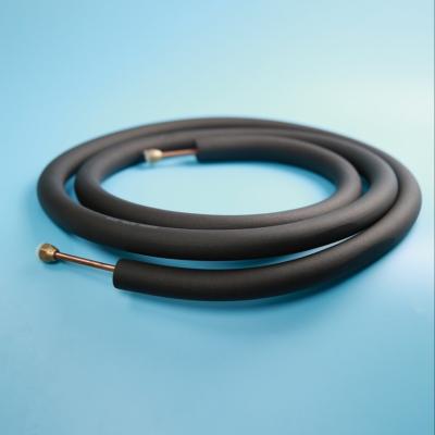 China Refrigerante Linha Conjunto de cobre-alumínio liga de ar condicionado tubulação de conexão 1/4 