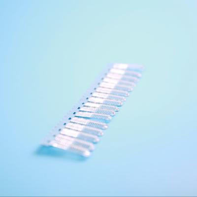 China Microchannel Condenser Insert Fins For AC Fin Width 28mm Micro Condenser Coil for sale