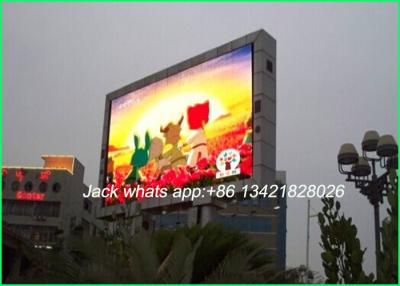 Китай Большие P10 светодиодные рекламные дисплеи LED видео экран высокой яркости 7500cd/m2 продается