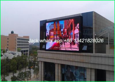 China La alta publicidad exterior brillante del LED exhibe la pantalla LED comercial P8 ligero en venta