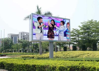 China P10 Large LED Display Screen , Waterproof Outdoor LED Screen SMD3535 For Advertising for sale