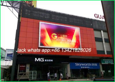 중국 밝은 풀 컬러 Led 옥외 광고 스크린 옥외 Led 디스플레이 P4.81 판매용