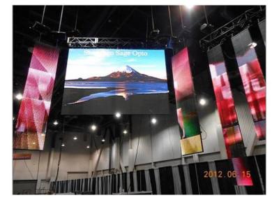 China High Power RGB Led Video Wall for Bus Stations 160*160mm 1R1G1B 40000 Dots / ㎡ for sale