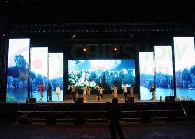 China Indoor Pixel Pitch 4mm RGB LED Screen , SMD2121 LED High Brightness Stage Wall for sale