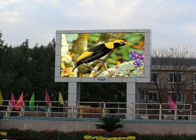 China Waterproof one pole two pole RGB LED Screen outdoor P10 P8 for advertising for sale