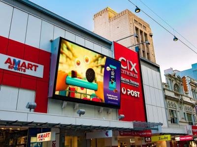 China P10 Waterproof Outdoor LED Billboard Display Outdoor Advertisment High Luminance for sale