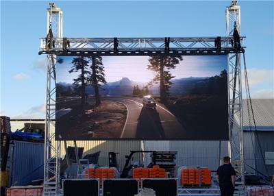 China Contraste llevado al aire libre grande de la pared del Super Slim HD alto de la pantalla del contexto video de la etapa en venta