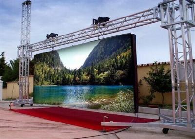 China 32*32 Super Slim SMD3535 Outdoor Led Display Screen With Pixel Pitch 6mm for sale