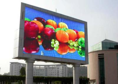 China Pantalla LED a todo color al aire libre comercial, tablero video P10 SMD3535 de la pantalla grande del LED en venta