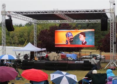 China P6 Outdoor LED Video Wall Display Seamless Installation Great Visual For Public for sale